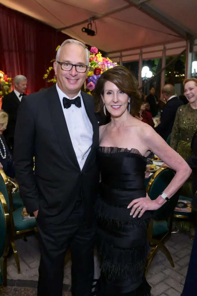 Bobby & Phoebe Tudor at Houston Grand Opera's opening night and dinner celebration (Photo by Michelle Watson)