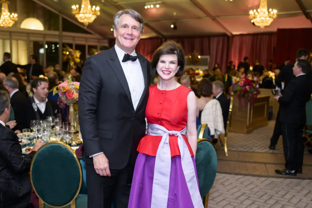 John Warren, Mo Lovett at Houston Grand Opera's opening night and dinner celebration (Photo by Michelle Watson)