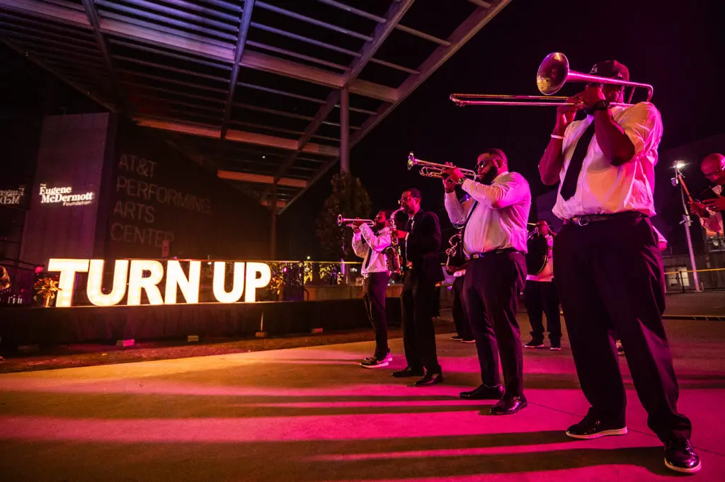 Unfaded Brass at Turn Up The Lights (Photo by Can Turkyilmaz)