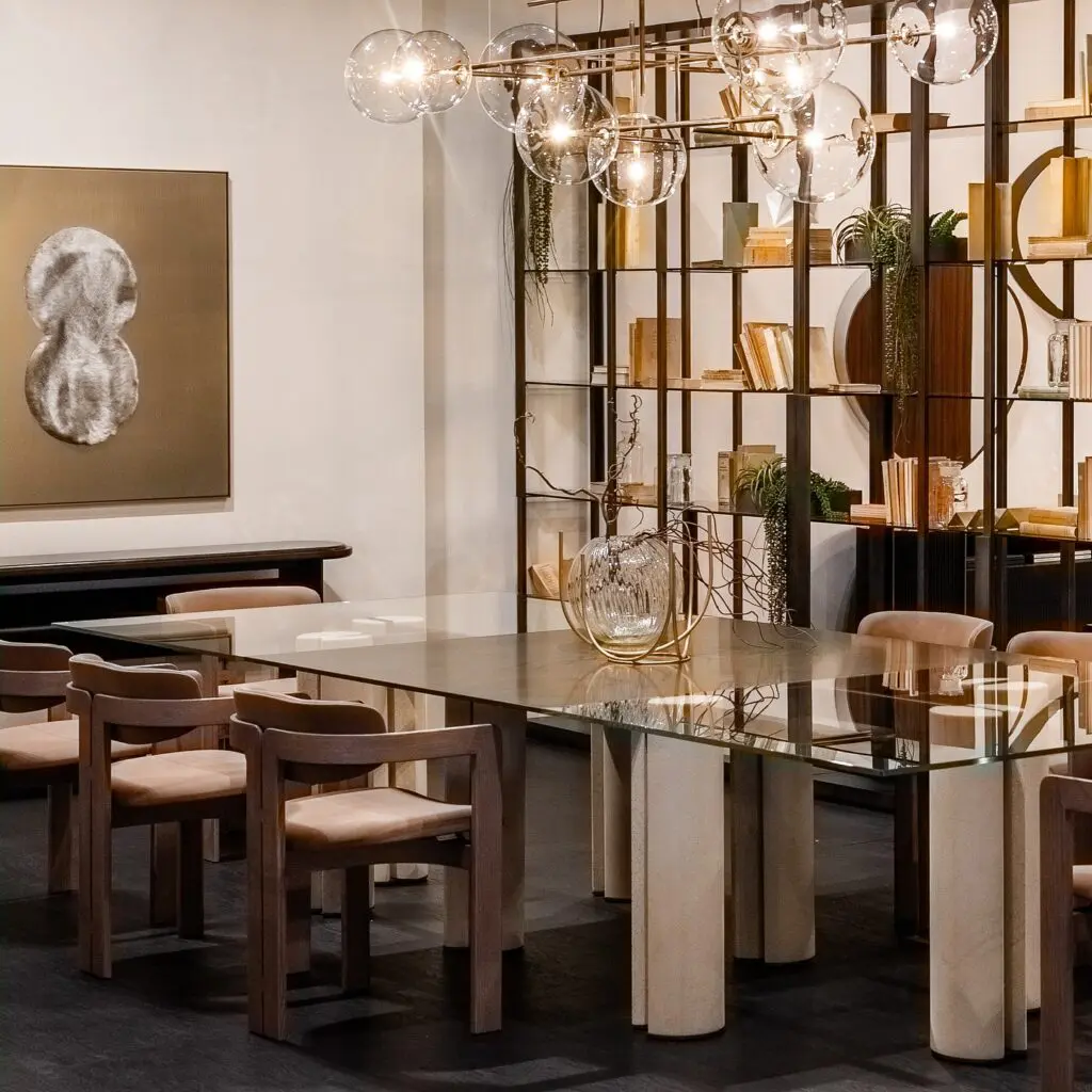 Italian luxury furniture brand Gallotti&Radice unveiled their new space within interior design giant Cantoni’s Dallas Design District showroom. (Photo by Axel Arzola)