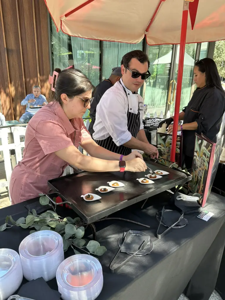 Chef David Cordua at Houston Chefs for Farmers