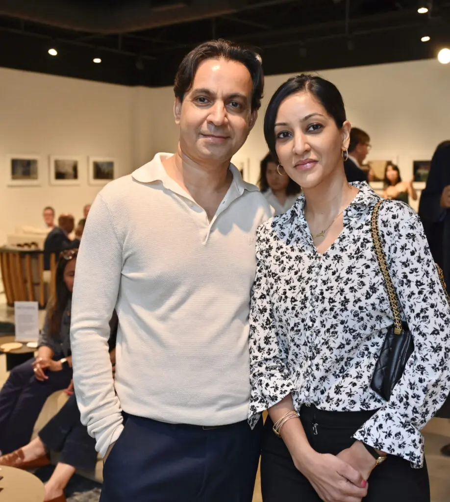 Anuj & Yasmin Sharma at Gala Design-Studio opening (Photo by Alex Montoya)