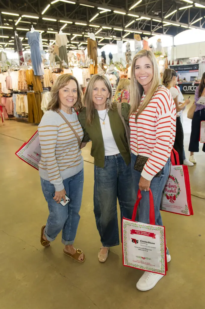 Brittany Glosser, Sally Gardner and Lauren Spring (Photo by Celeste Cass)