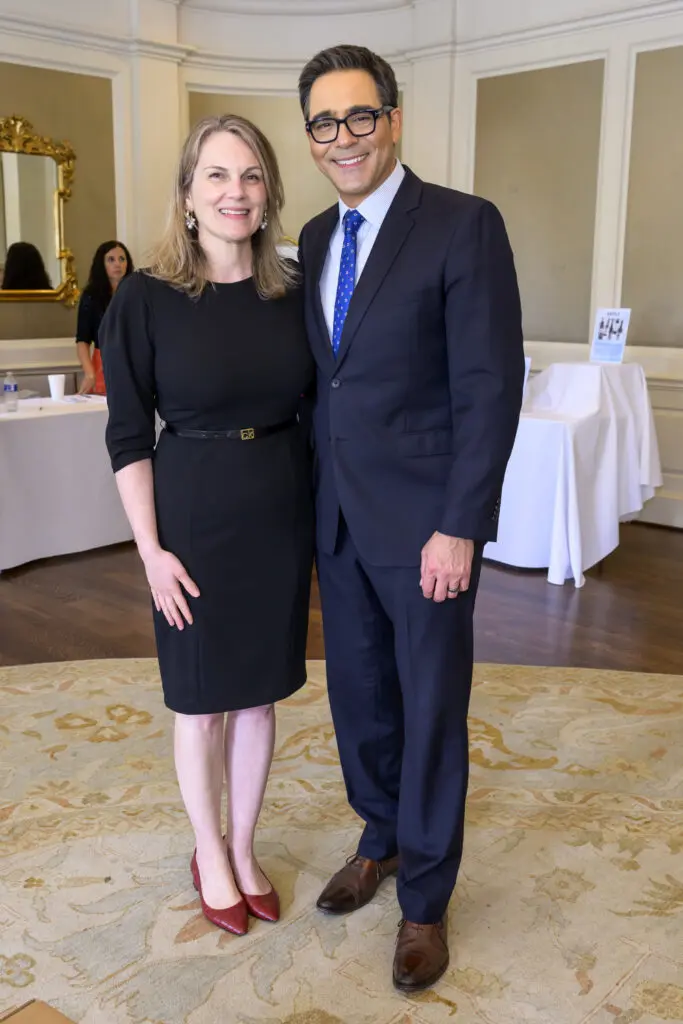 Erika Myers, Owen Conflenti at the Italian Cultural & Community Center Luncheon at River Oaks Country Club (Photo by Michelle Watson, CatchLightGroup.com)