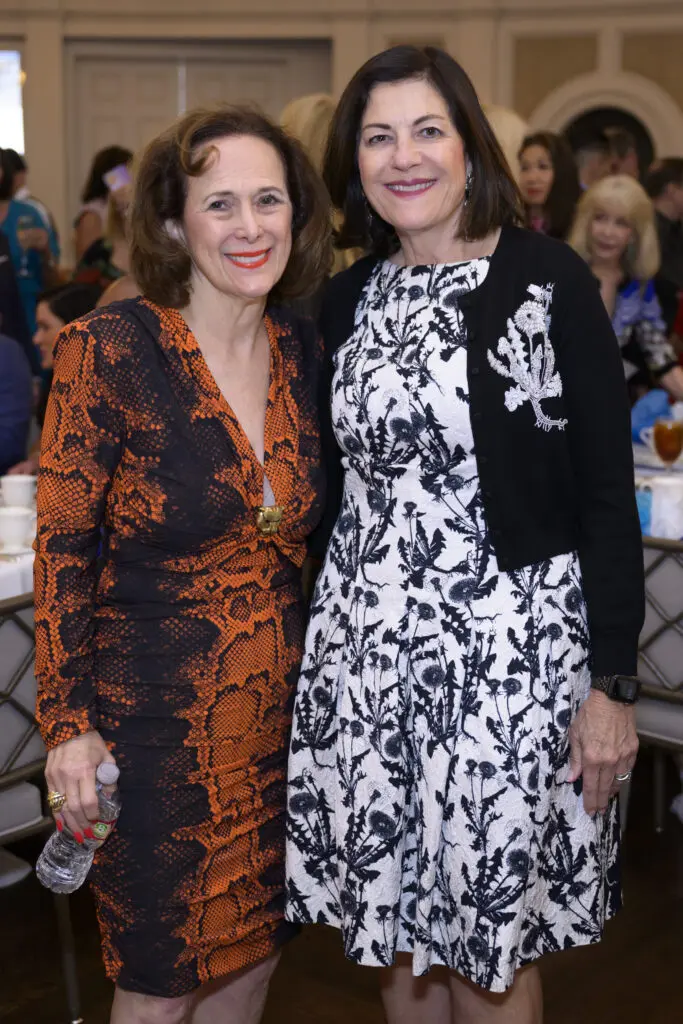 Franelle Rogers, Ellie Francisco at the Italian Cultural & Community Center Luncheon at River Oaks Country Club on October 22, 2024 (Photo by Michelle Watson, CatchLightGroup.com)