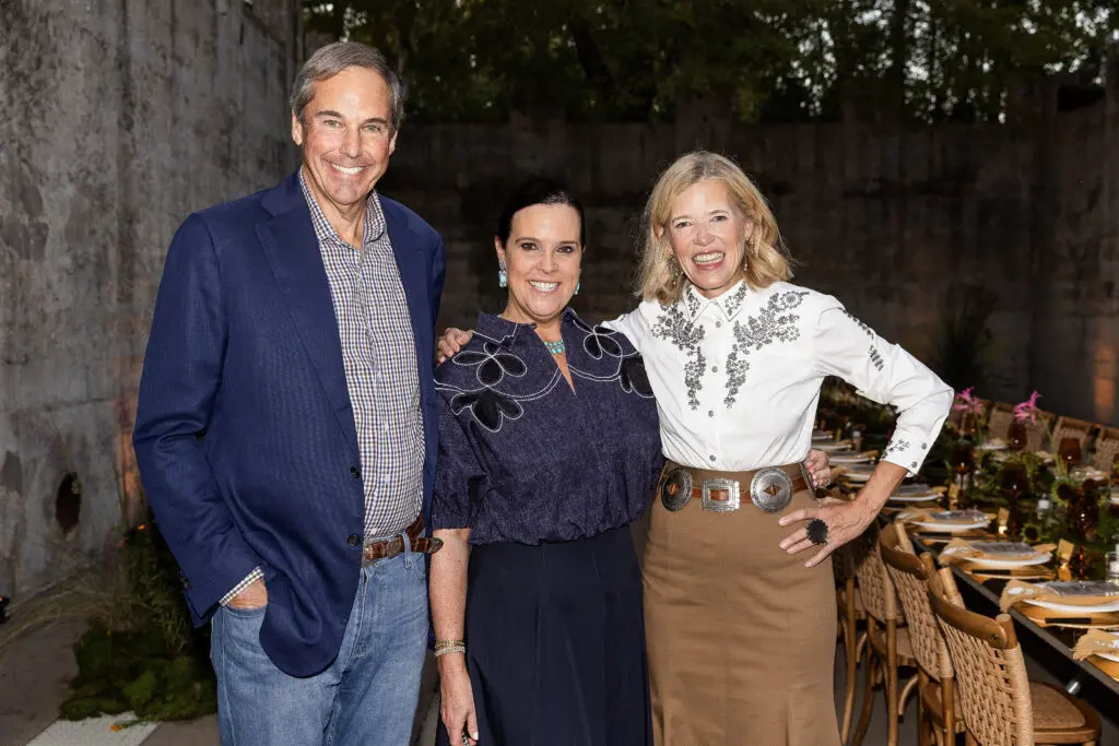Ray Washburne, Heather Washburne, Lela Rose (Photo by Kaitlin Saragusa / BFA)
