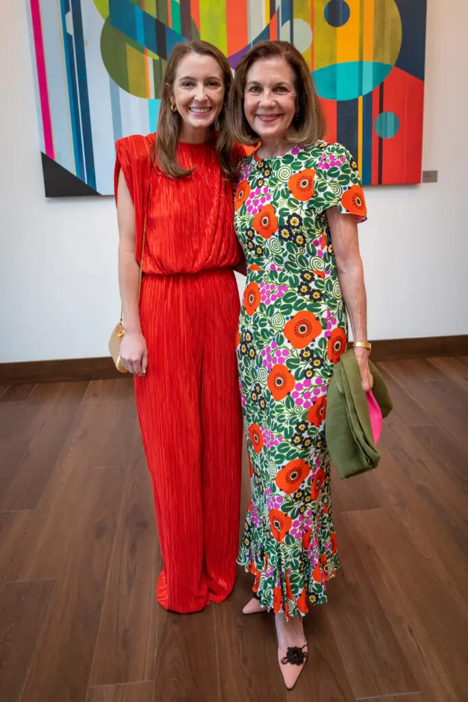 Holland Horton and Jereann Chaney at Art League Houston's 76th Anniversary Gala, Bloom (Photo by Laura Burlton)