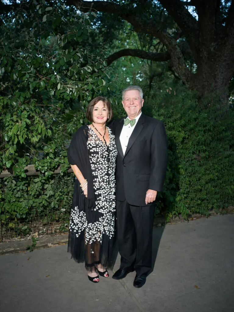 Honorees Cathy & Joe Cleary at the 'Wing of Wonder' Zoo Ball. (Photo by Daniel Ortiz for Houston Zoo)