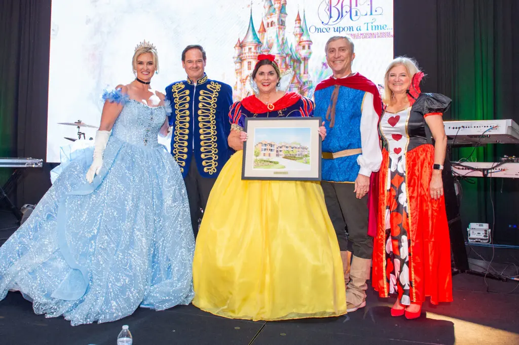 Jennifer & Scott Allison, Lesha & Tom Elsenbrook, Cristina Vetrano at the Ronald McDonald House Boo Ball (Photo by Jacob Power)