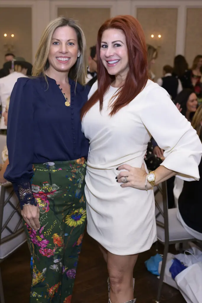  Kristy Phillips Jennifer Pinkett at the Italian Cultural & Community Center Luncheon at River Oaks Country Club on October 22, 2024 (Photo by Michelle Watson, CatchLightGroup.com)