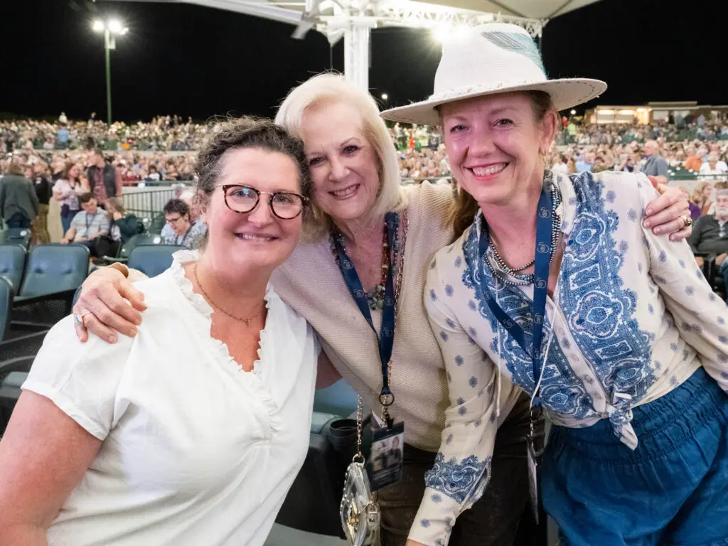 Concertgoers enjoyed a full evening of entertainment as Lyle Lovett and his Big Band, Jack Ingram and Hayes Carll took the stage at the Cynthia Woods Mitchell Pavilion on Oct. 18, 2024. (Photo by F. Carter Smith)