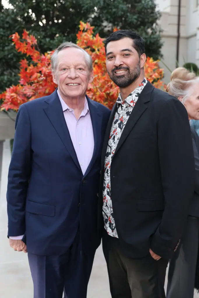 Richard Flowers & Angel Rios at the Memorial Herman dinner.(Photo by Priscilla Dickson)