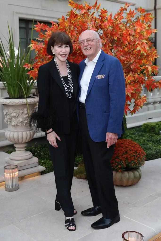 Shelby Hodge & Shafik Rifaat at the Memorial Herman dinner. (Photo by Priscilla Dickson)