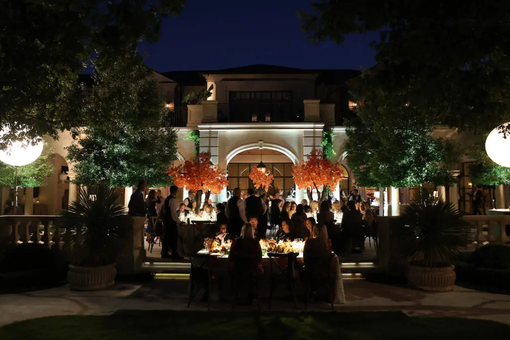 The River Oaks home for the Memorial Herman Foundation dinner. (Photo by Priscilla Dickson)