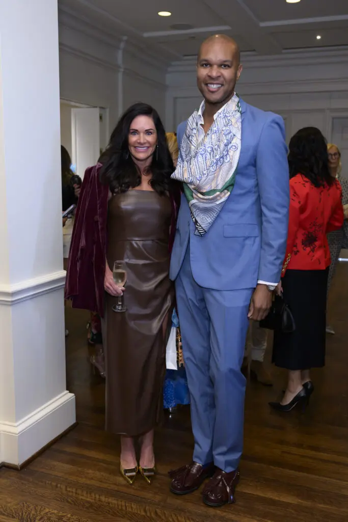 Mauney Mafridge, Travis Torrence at the Italian Cultural & Community Center Luncheon at River Oaks Country Club (Photo by Michelle Watson, CatchLightGroup.com)
