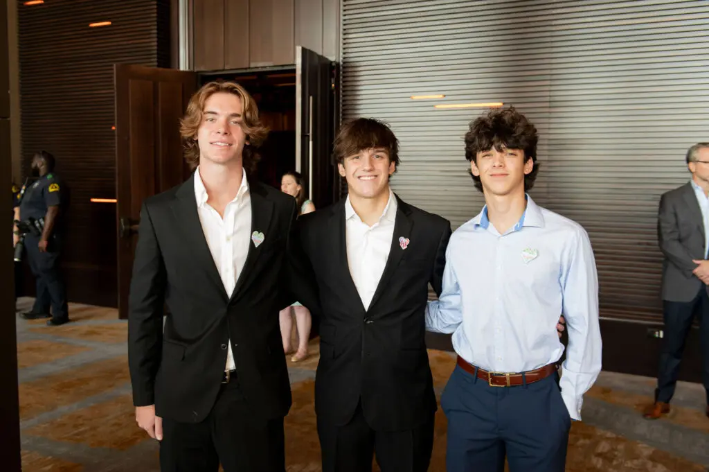 Dutch Nikirk, Reid Pearson, Pablo Holmes (YMSL men) (Photo by Tamytha Cameron and Celeste Cass)