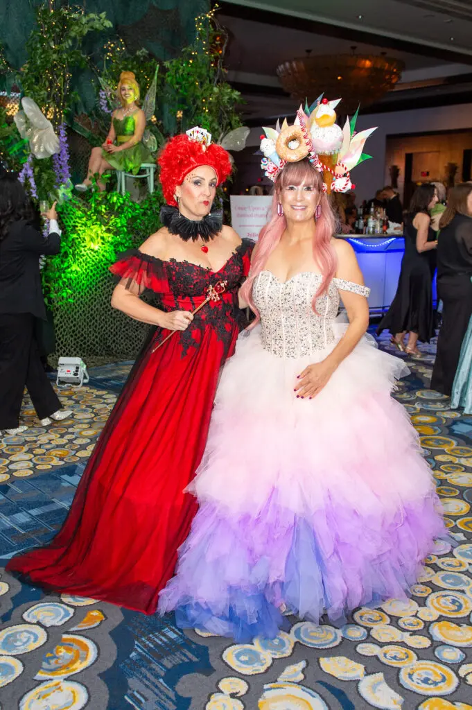 Nicole Mott, Michelle Marandi at the Ronald McDonald House Boo Ball (Photo by Jacob Power)