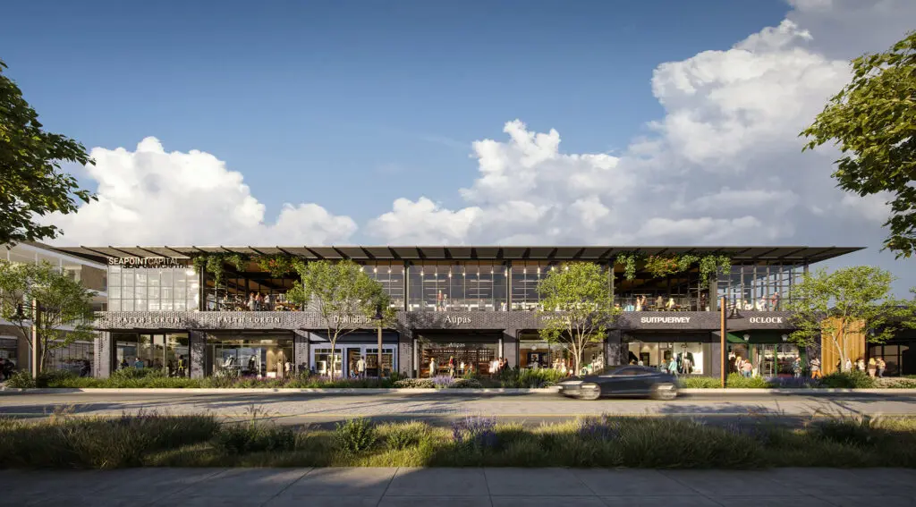 Dallas' Ignite-Rebees breaks ground on a new mixed-use development on Henderson Avenue.