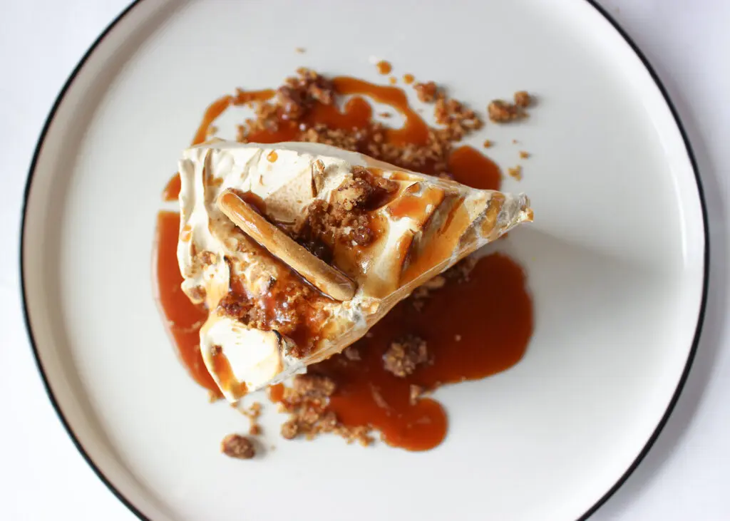 Truluck's Pumpkin Cheesecake returns to the Thanksgiving menu this year. (Photo courtesy Truluck's)