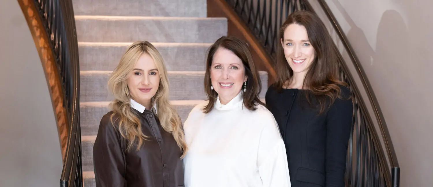 Aryana Cianni, Julie Roberts, Jennifer Mohler Graves come together at the Fabiana Filippi spring/summer 2025 event at Houston's Elizabeth Anthony, (Photo by Wilson Parish)