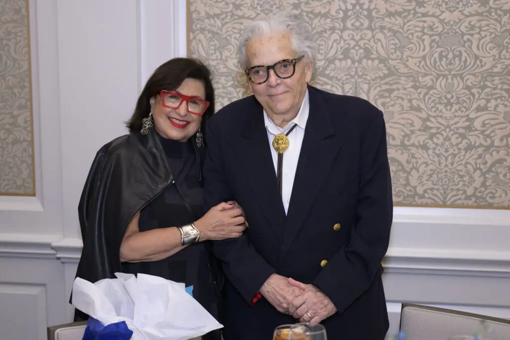 Roz Pactor, Victor Costa at the Italian Cultural & Community Center Luncheon at River Oaks Country Club  (Photo by Michelle Watson, CatchLightGroup.com)