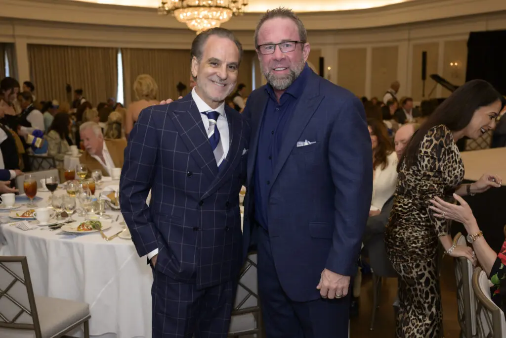 Rudy Festari, Jeff Bagwell at the Italian Cultural & Community Center Luncheon at River Oaks Country Club  (Photo by Michelle Watson, CatchLightGroup.com)