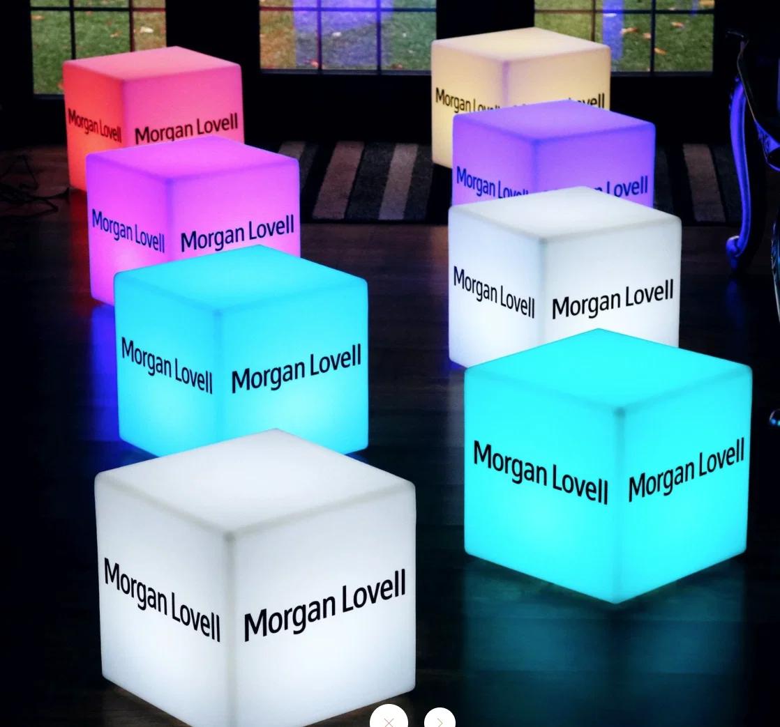 PK Green custom logo light boxes