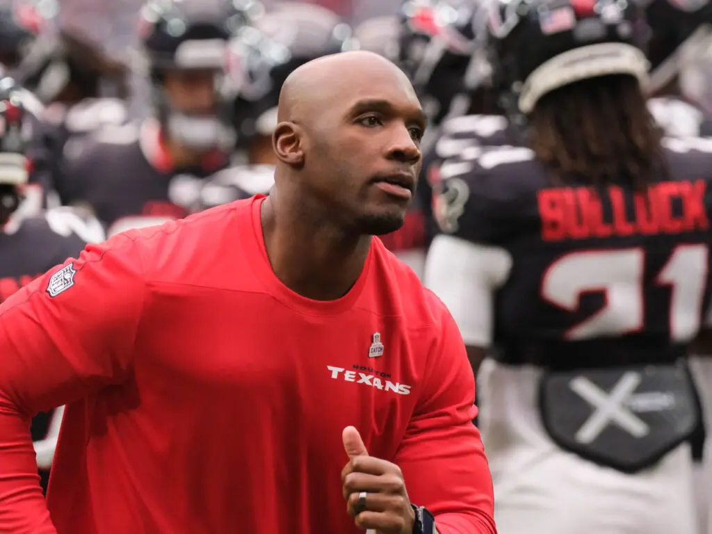 Houston Texans coach DeMeco Ryans has his team believing it will always find a way to win. (Photo by F. Carter Smith)