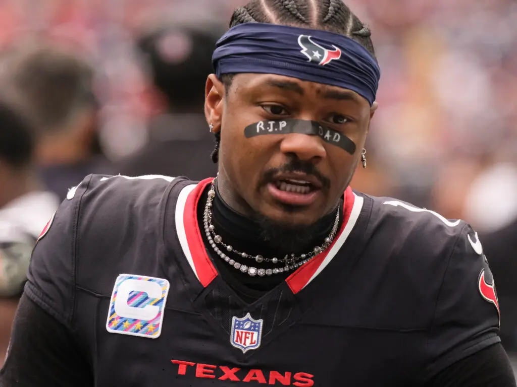 Stefon Diggs takes being a leader with these Houston Texans very seriously. (Photo by F. Carter Smith)