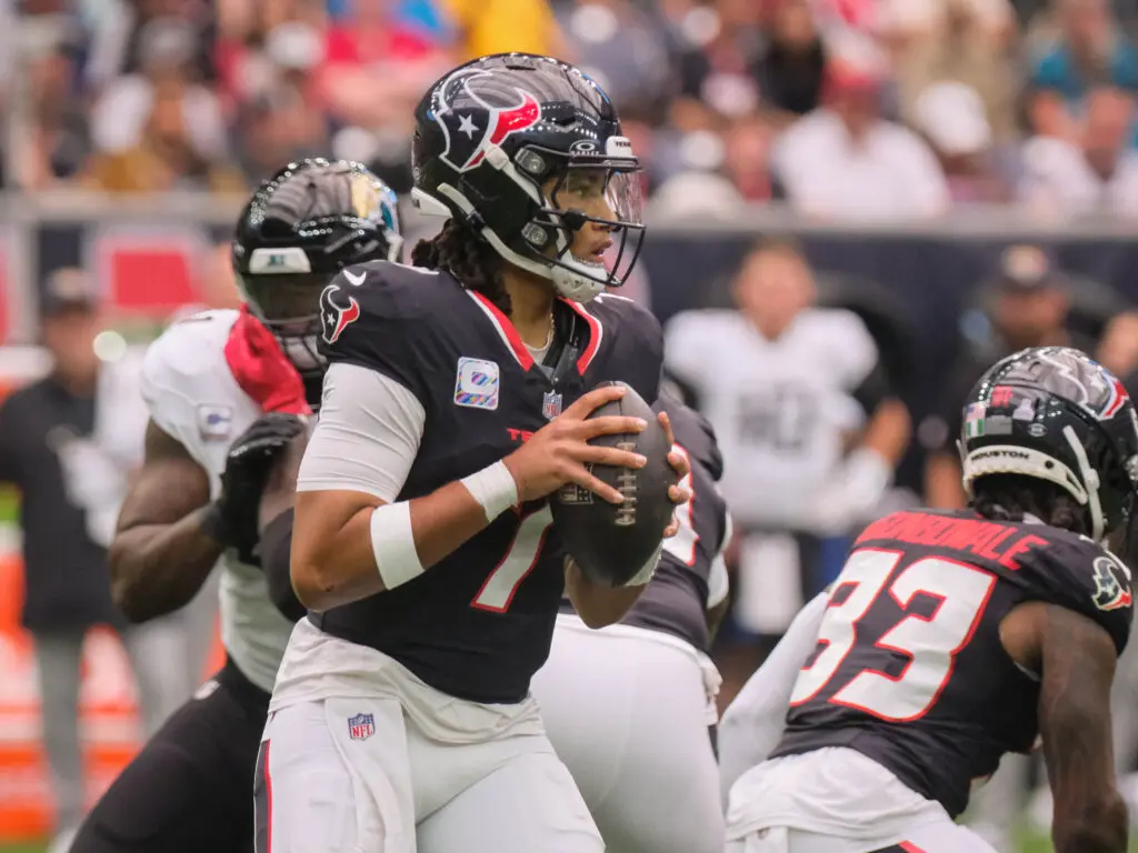 The Houston Texans beat Jacksonville Jaguars at NRG Stadium September 29,, 2024.