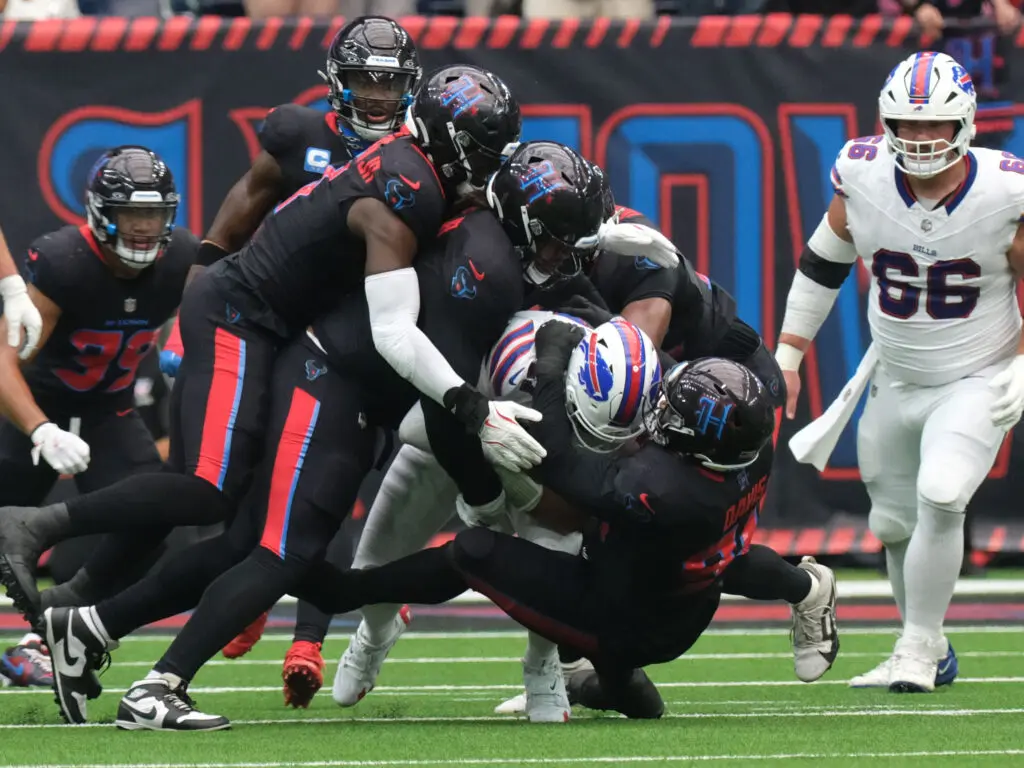 DeMeco Ryans' Texans defense is as ferocious as it gets. (Photo by F. Carter Smith)