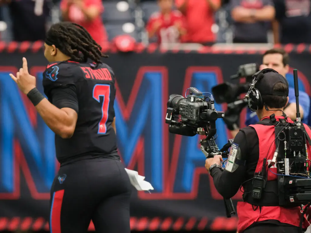 Texans quarterback C.J. Stroud knows there is nothing like walking off with a win.(Photo by F. Carter Smith)