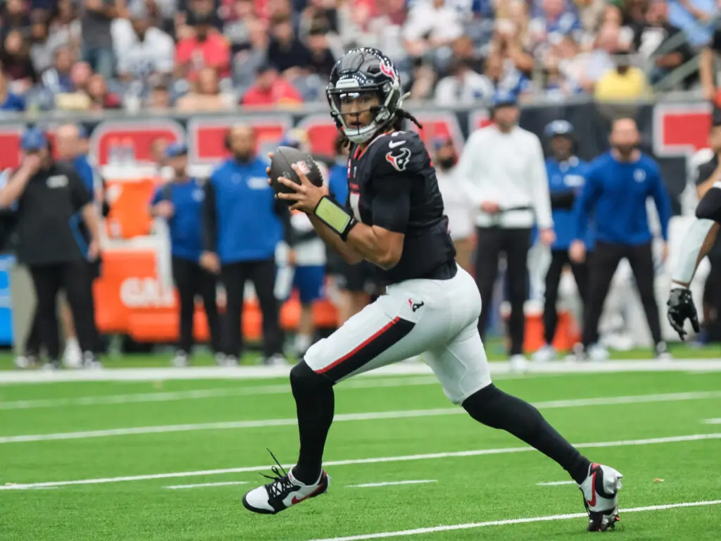 So much depends on quarterback C.J. Stroud in this Texans offense. (Photo by F. Carter Smith)