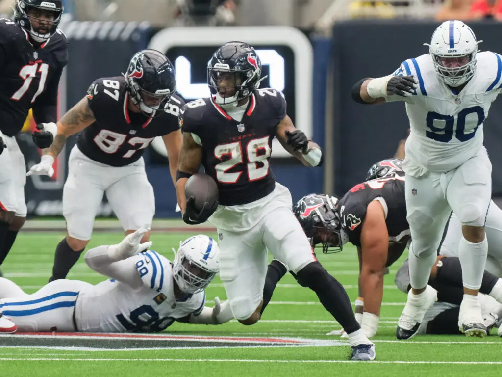 Joe Mixon has been a running back revelation for the Houston Texans. (Photo by F. Carter Smith)