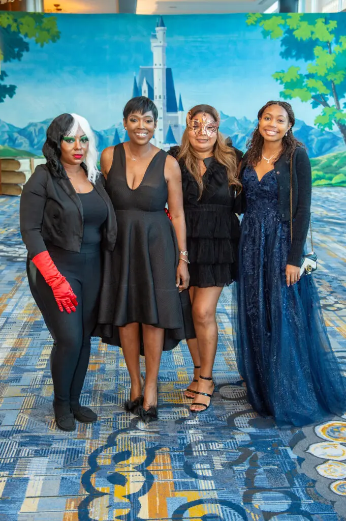 Tiffany Riggs, Angela Majors, Gracie Hernandez at the Ronald McDonald House Boo Ball (Photo by Jacob Power)