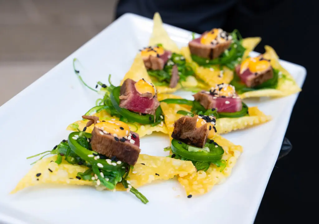 Bites were provided by Heart to Heart Catering Company. (Photo by George Fiala)