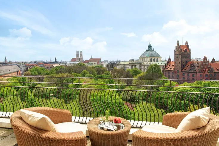 The Charles Hotel, a Rocco Forte Hotel in Munich, German is one of many International destinations just a nonstop flight away.