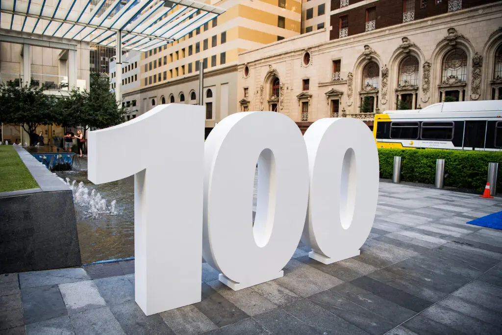 United Way of Metropolitan Dallas kicked off its centennial year with a celebration in the heart of downtown Dallas. (Photo by Victor Rosas)