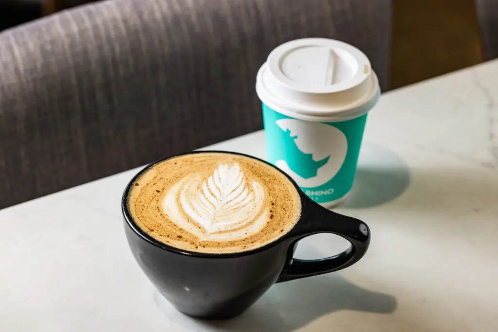 White Rhino Coffee opened its first location in Cedar Hill in 2007. (Photo by Kathy Tran)