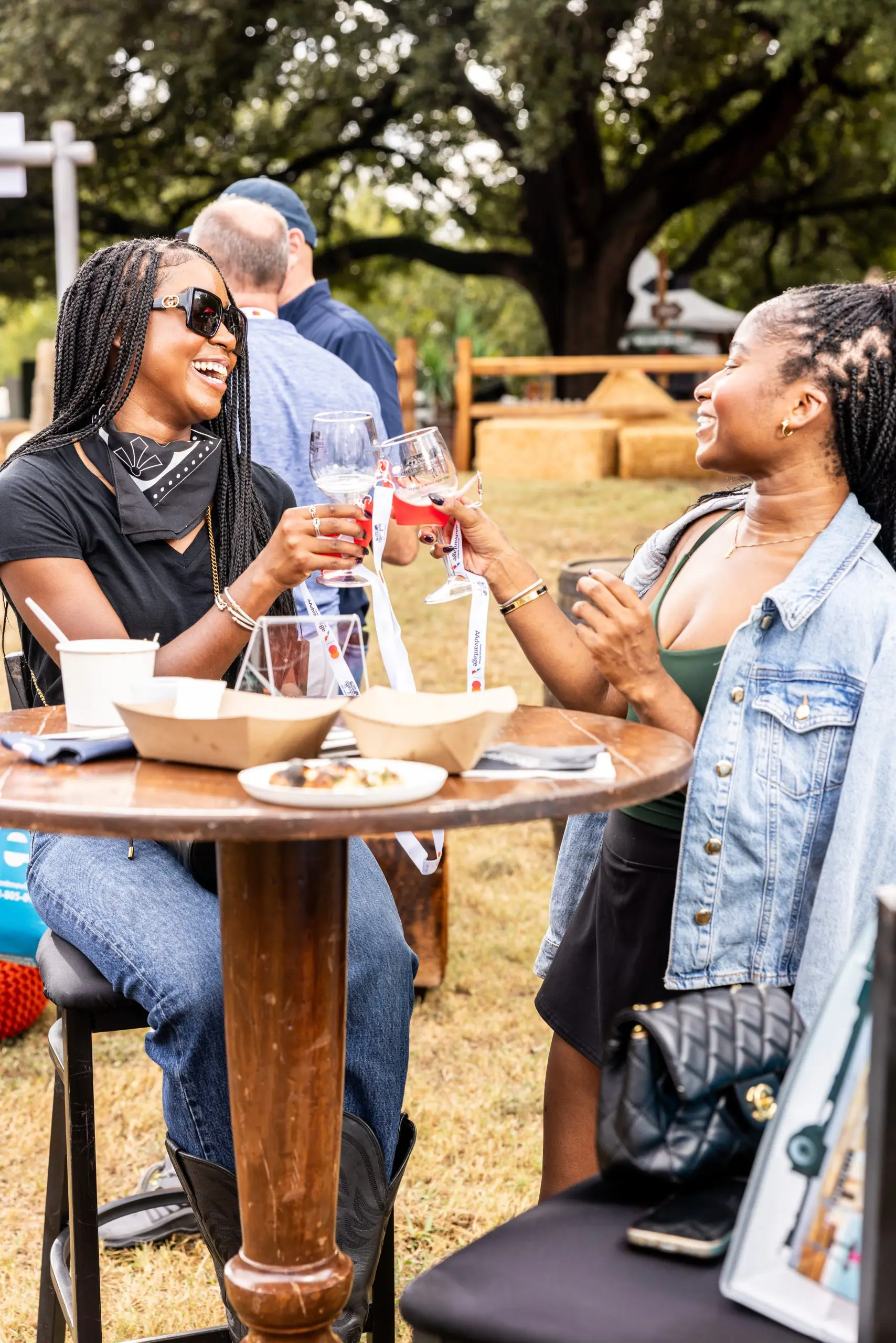 Festival goers at the 14th annual Chefs for Farmers Main Event.  (Photo by Kathy Tran)