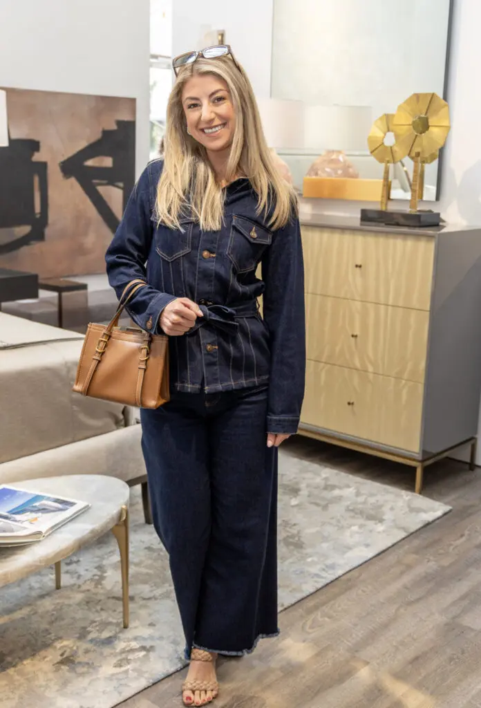 Fallyn McDougal at Allan Knight Showroom