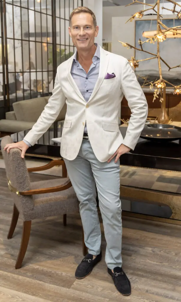Lloyd Princeton at Allan Knight Showroom