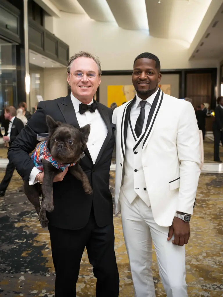 Andy Cordes and Dawsel White at Citizens for Animal Protection 'Celebrity Paws Gala' (Photo by Daniel Ortiz)