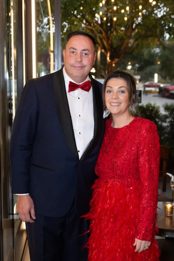 Andy & Louise Bird at the British American Foundation of Texas gala (Photo by Wilson Parish)