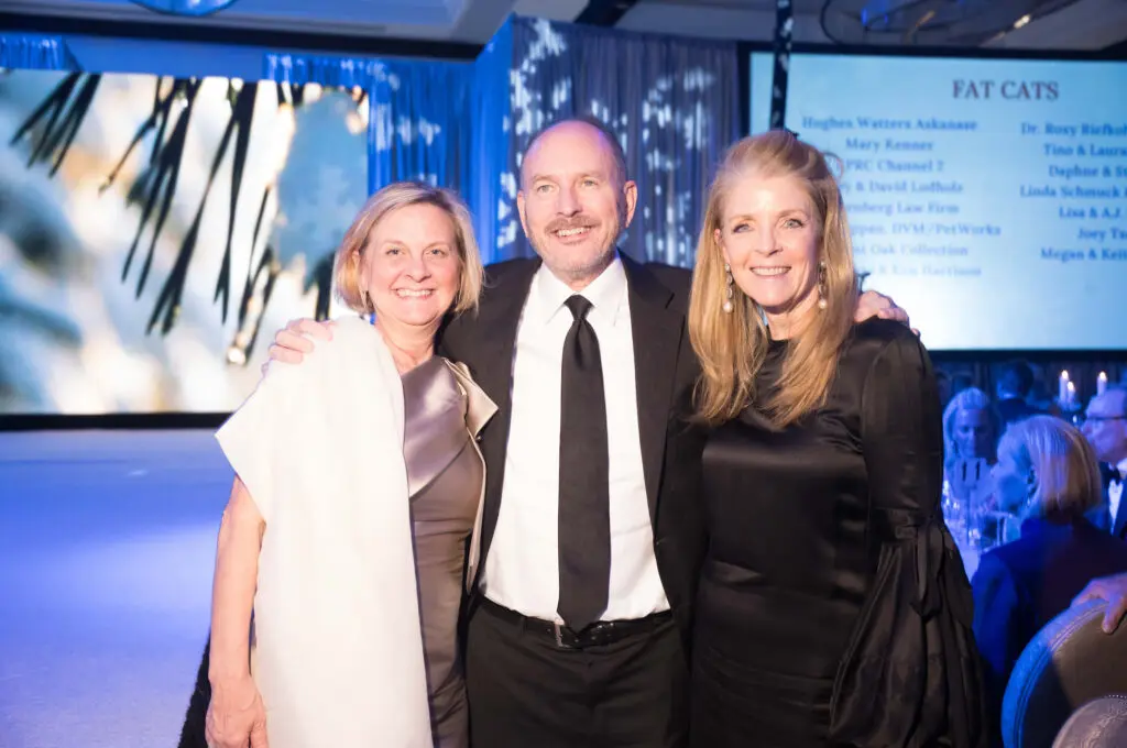 Brenda & Bob Wempe, Paige Fertitta at Citizens for Animal Protection 'Celebrity Paws Gala' (Photo by Daniel Ortiz)