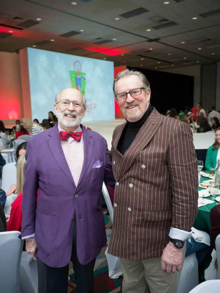 C.C. Conner, David Groover at the Houston Ballet Nutcracker Market Macy's Fashion Avenue show and luncheon