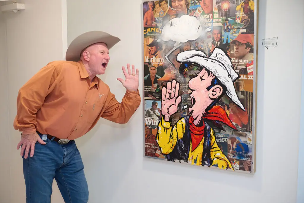 World Class Street Artist Makes Beloved Cartoons Pop In Houston — Mr.D 1987 Is Even Planning an Arty Frenchgiving