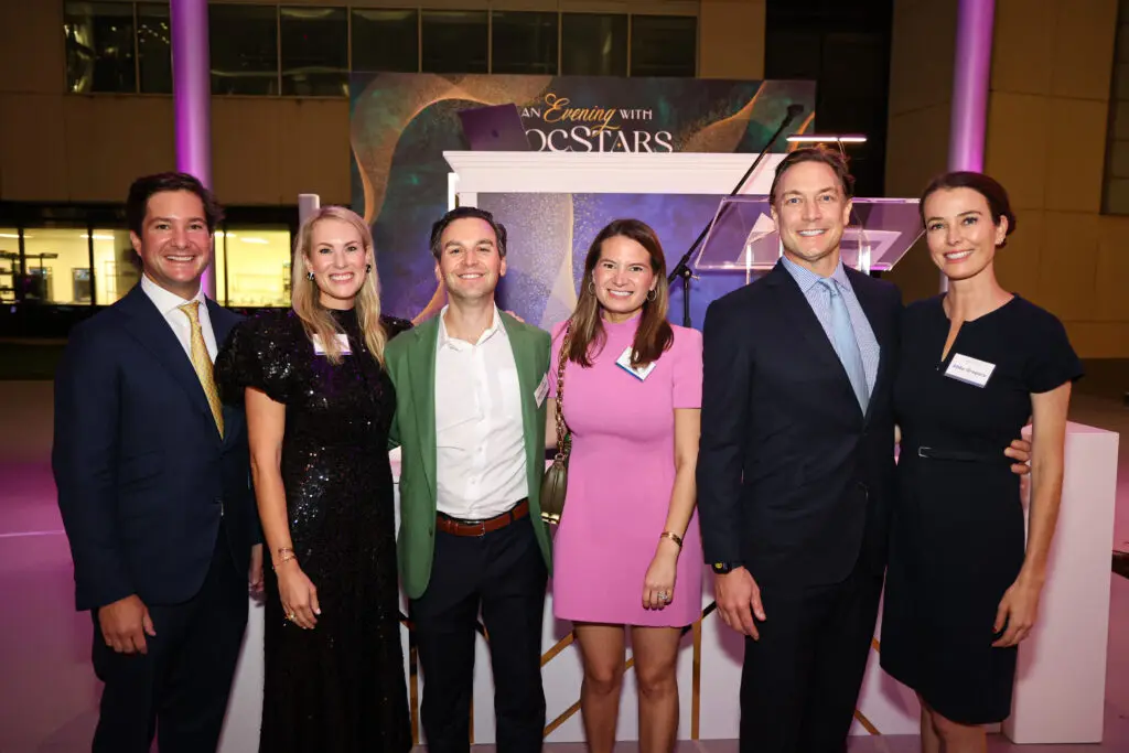 Carl Sewell, Josie Sewell, Michael Kahn, Alexandra Kahn, Michael Gregory, Abby Gregory (Photo by Ren Morrison and Scott Booth)
