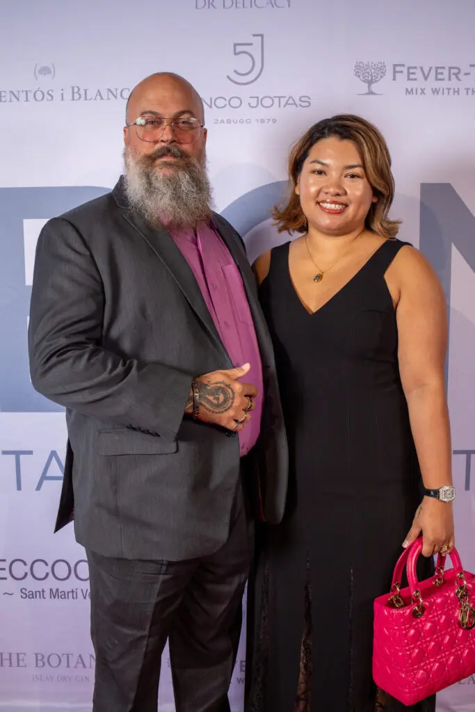 Chef Benchawan Jabthong Painter & Graham Painter at BCN Taste & Tradition's celebration of 10 years and a Michelin star