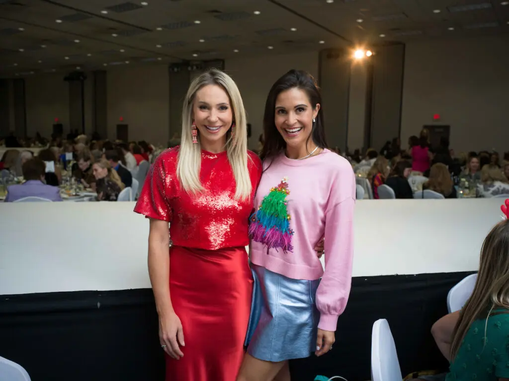 Chita Kraft, Lauren Cox at the Houston Ballet Nutcracker Market Saks Fifth Avenue luncheon